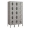 Salsbury Industries 5 Tier Box Vented Locker, 36"Wx66"Hx15"D, 15 Door, Gray, Unassembled 75355GY-U - alternate 1